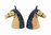 Horse Porcelain Quality Salt & Pepper Shakers - buckskin