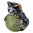 Rinconada Blue Grey Tabby Kitten w Ball of Wool Figurine