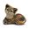 Rinconada Tortoiseshell or Calico Lying Kitten Cat Figurine