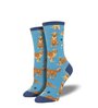Golden Retiever Dog Socks - SockSmith Cotton Womens