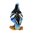 Pigeon Jewelled Trinket Box or Figurine, Blue, Black & White