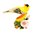 Goldfinch with Flower Jewelled Trinket Box or Figurine