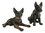 Australian Cattle Dog Salt & Pepper Shakers - Dark