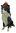 Border Collie Dog Xmas Figurine Ornament Hat Approx 11cm H