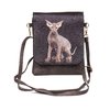 Cat Slim Cross body Flap Bag - Oriental Shorthair