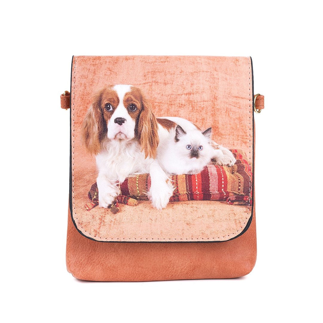 buy Cavalier Dog Ragdoll Cat Slim Cross body Flap Bag