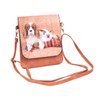 Cavalier Dog & Ragdoll Cat Slim Cross body Flap Bag