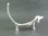 Dog Ring Holder - Silver Plated Finish- Dachshund w Blue Eyes