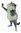 Quirky Cat Figurine Talking a Selfie - Blue/Grey Colour