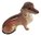 Miniature Ceramic Dachshund Dog Figurine - Tan