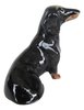 Miniature Ceramic Dachshund Dog Figurine - Black & Tan
