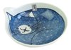 Medium Bowl Sleeping Cat Image Ceramic Approx 5cm H x 13cm W