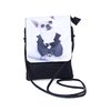 Chihuahua Dog Slim Cross body Flap Bag - White Dog In Jacket