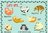 Cat Tea Towel "Cats Are" Beverley McNamara Design Cotton