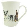 Working Dog Mug Bone China, Cattle Dog, Border Collie, Kelpie