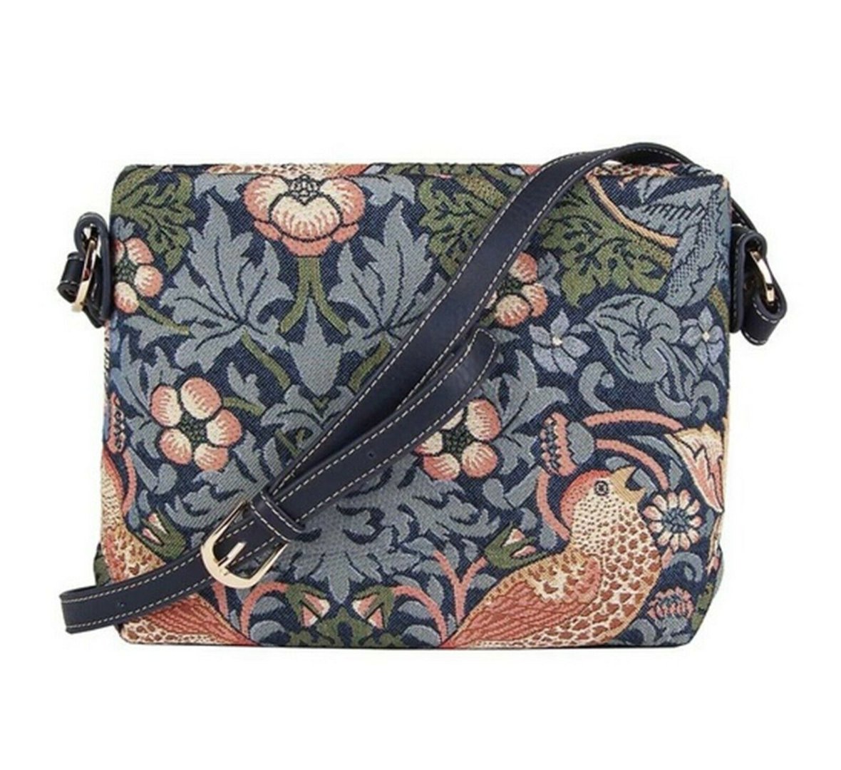 Buy Tapestry Strawberry Thief Bird Crossbody Bag Pouch Signare