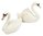 Swan Salt & Pepper Shakers - Ceramic - White