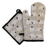 "Oh Sheep" Cotton Pot Mitt & Oven Glove Set