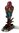 Miniature metal Red Parrot Figurine