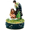 Christmas Nativity Scene Jewelled Trinket Box Figurine