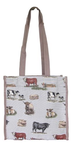 Tapestry Cattle, Bulls & Cows Shopper Bag Tote Bag