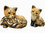 Rinconada De Rosa Red Fox & Baby Fox Cub Collectable Figurine