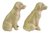 Labrador Dog Salt & Pepper Shakers - Hand Painted Yellow