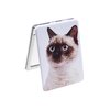 Cat Mirror Compact Birman Ragdoll Image both sides Magnified