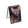 Cat Mirror Compact Bengal Image both sides Magnified