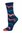 Dachshund Dog Bamboo Socks -  Blue SockSmith Womens Dark Blue