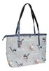 Tapestry Blue Wren Bird Shoulder tote handbag