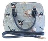 Tapestry Blue Wren Bird Covertable Handbag - Shoulder Bag