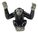 Hand Painted Miniature Gibbon Figurine (Male)