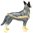 Australian Cattle Dog Jewelled Box or Figurine - Blue Heeler