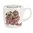 Wrendale Dog Mug Snug as a Pug Fine China - Xmas Mug