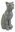 Quintessence Miniature Collectable Cats -Set 6 Grey