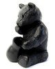 Quintessence (UK) Yummy Bear Stone Resin Figurine Black