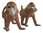 Monkey Salt & Pepper Shakers - Ceramic