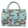 Tapestry Ducks on Water Large Sized Barrel Bag