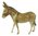 John Beswick Standing Donkey Ceramic Figurine - Brown