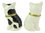 Cat Salt & Pepper Shakers Ceramic Black & White