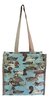 Tapestry Duck Shopper Bag Tote Bag "Ducks on Water"