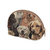 Tapestry Labrador Retriever dog Cosmetic bag by Signare