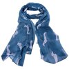 Dog Scarf - Dachshund Blue scarf Approx 180x70cm