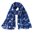 Cat Scarf - Navy Blue cats on Music notes App 180cm x 70cm