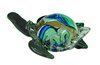 Art Glass Turtle Figurine - Murano Style - Multi coloured