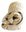 Rinconada De Rosa Baby Snowy Owl Collectable Figurine 2010