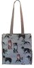 Tapestry Border Collie Dog Expandable Hand or Shoulder Bag