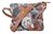 Tapestry Multi Cat design Crossbody Bag - Pouch by Signare