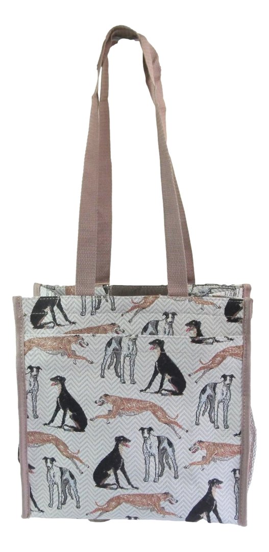 Greyhound Dog Shopper Bag Tote Bag Signare